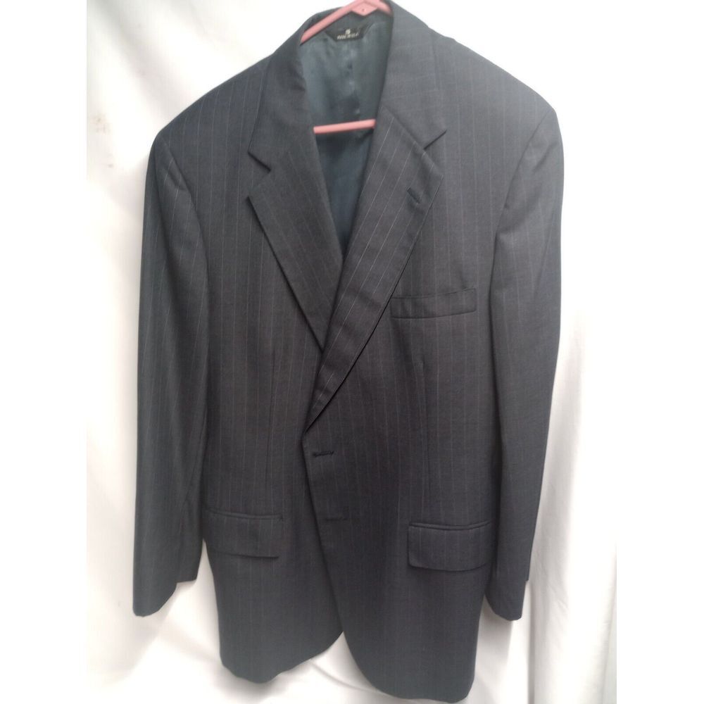 Polo University Club‎ Ralph Lauren Gold Buttons Wool Sports Coat Navy Mens